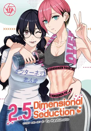 Cover of 2.5 Dimensional Seduction volume 17, English edition