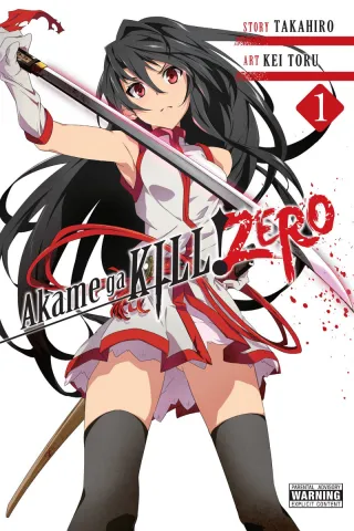 Cover of Akame ga KILL! ZERO volume 1, English edition