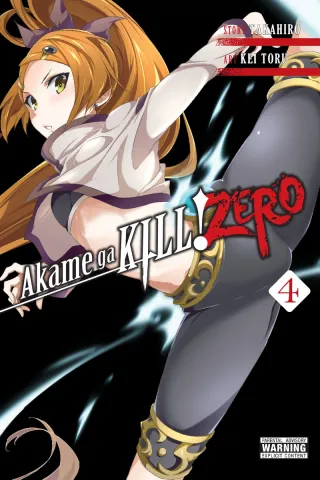 Cover of Akame ga KILL! ZERO volume 4, English edition