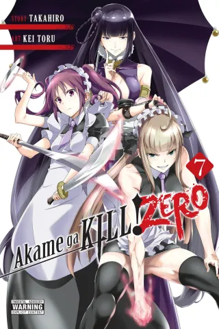 Cover of Akame ga KILL! ZERO volume 7, English edition