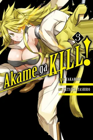 Cover of Akame ga KILL! volume 3, English edition
