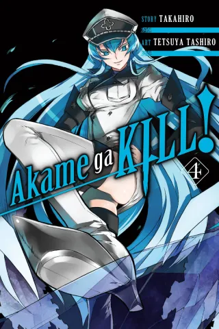 Cover of Akame ga KILL! volume 4, English edition