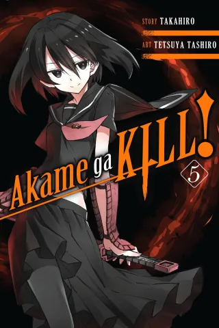 Cover of Akame ga KILL! volume 5, English edition