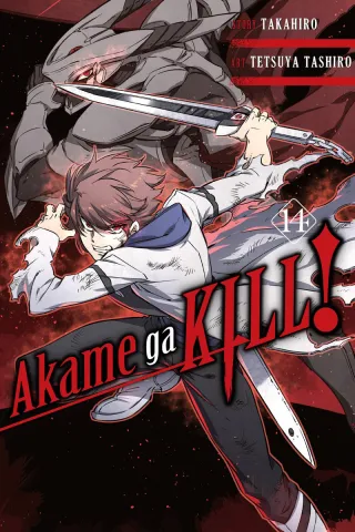 Cover of Akame ga KILL! volume 14, English edition