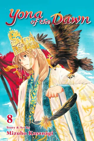 Cover of Yona of the Dawn volume 8, English edition