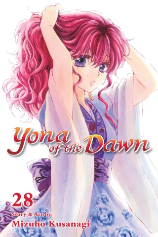 Cover of Yona of the Dawn volume 28, English edition