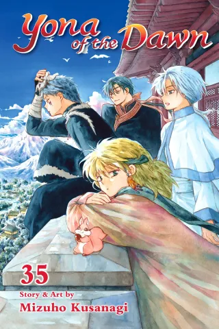 Cover of Yona of the Dawn volume 35, English edition