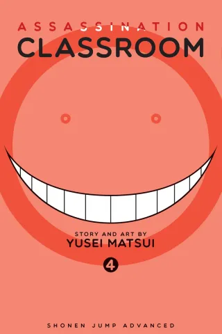 Cover of Assassination Classroom volume 4, English edition