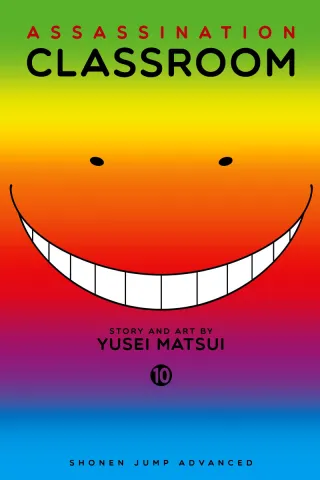 Cover of Assassination Classroom volume 10, English edition