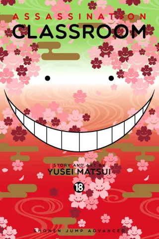Cover of Assassination Classroom volume 18, English edition