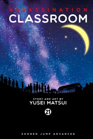 Cover of Assassination Classroom volume 21, English edition