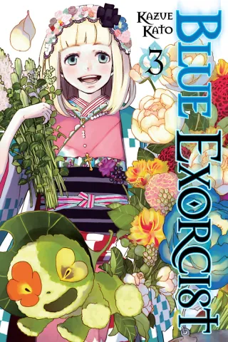 Cover of Blue Exorcist volume 3, English edition