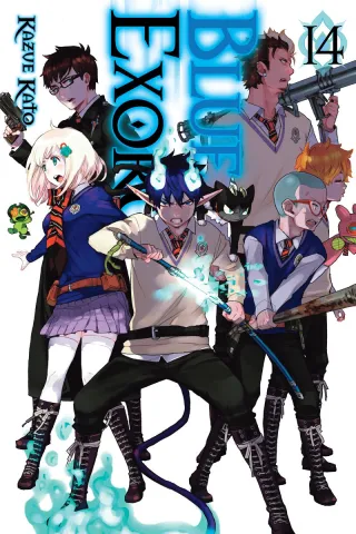 Cover of Blue Exorcist volume 14, English edition