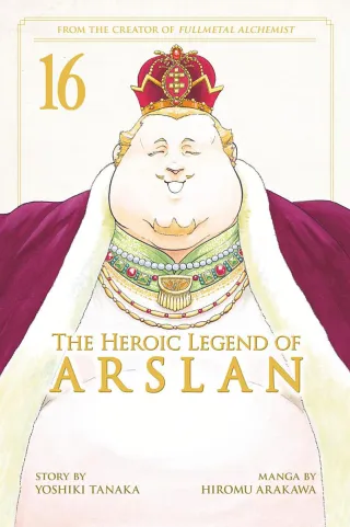 Cover of The Heroic Legend of Arslan volume 16, English edition