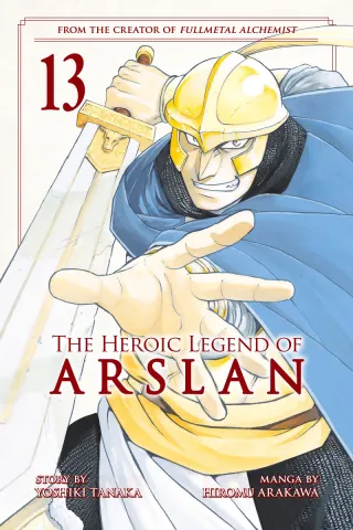 Cover of The Heroic Legend of Arslan volume 13, English edition