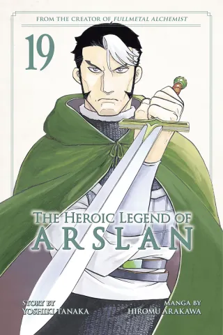 Cover of The Heroic Legend of Arslan volume 19, English edition