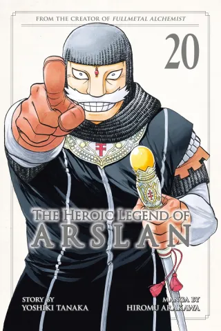 Cover of The Heroic Legend of Arslan volume 20, English edition