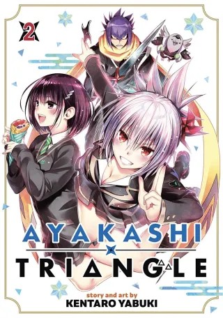 Cover of Ayakashi Triangle volume 2, English edition