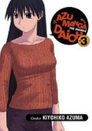 Cover of Azumanga Daioh volume 3, English edition