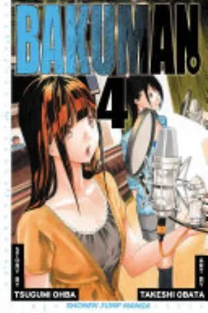 Cover of Bakuman。 volume 4, English edition
