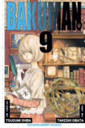 Cover of Bakuman。 volume 9, English edition