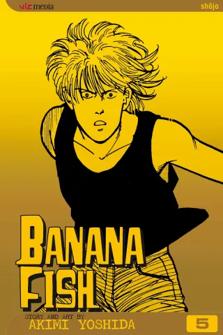 Cover of Banana Fish volume 5, English edition