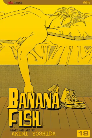 Cover of Banana Fish volume 18, English edition
