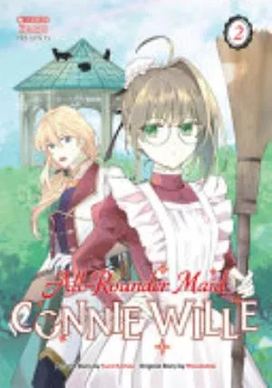 Cover of All-Rounder Maid Connie Wille volume 2, English edition