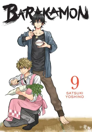 Cover of Barakamon volume 9, English edition