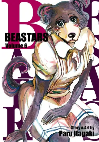Cover of BEASTARS volume 6, English edition