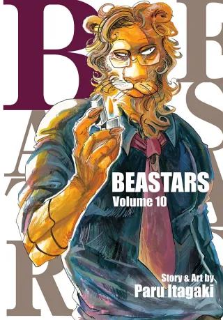 Cover of BEASTARS volume 10, English edition