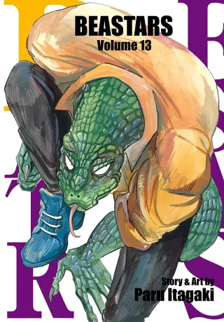 Cover of BEASTARS volume 13, English edition