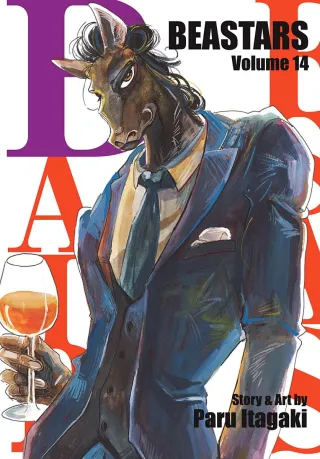Cover of BEASTARS volume 14, English edition