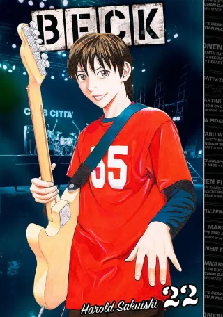 Cover of BECK volume 22, English edition