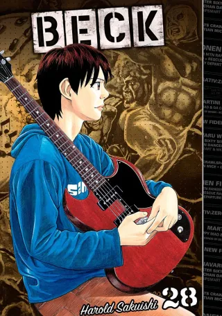 Cover of BECK volume 28, English edition