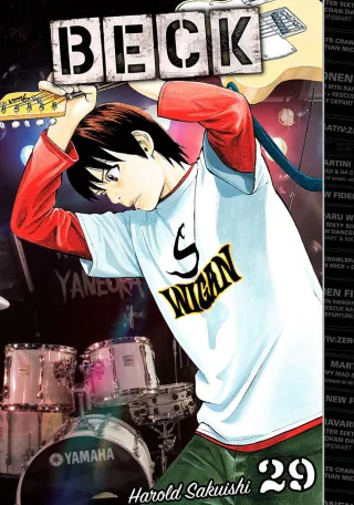 Cover of BECK volume 29, English edition