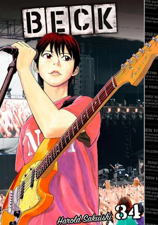 Cover of BECK volume 34, English edition