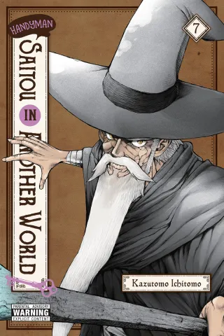 Cover of Handyman Saitou in Another World volume 7, English edition