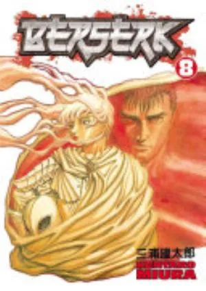 Cover of Berserk volume 8, English edition