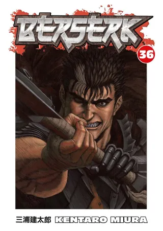Cover of Berserk volume 36, English edition