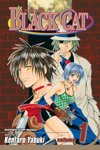 Cover of Black Cat volume 1, English edition