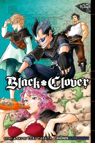 Cover of Black Clover volume 7, English edition