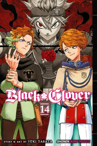 Cover of Black Clover volume 14, English edition