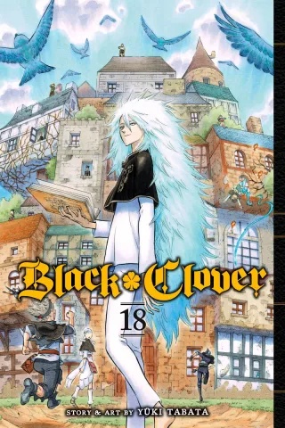 Cover of Black Clover volume 18, English edition