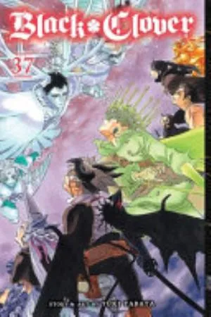 Cover of Black Clover volume 37, English edition