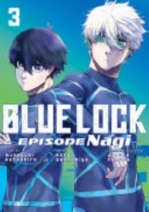 Cover of BLUE LOCK -EPISODE NAGI- volume 3, English edition
