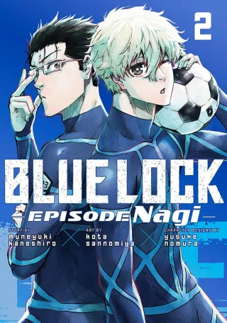 Cover of BLUE LOCK -EPISODE NAGI- volume 2, English edition