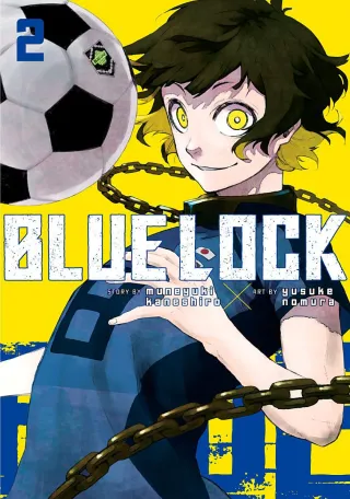 Cover of Blue Lock volume 2, English edition