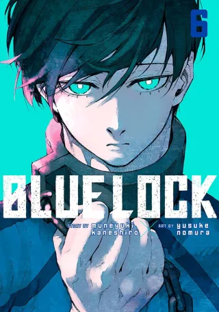 Cover of Blue Lock volume 6, English edition