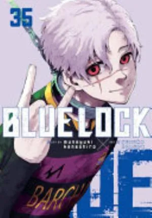 Cover of Blue Lock volume 35, English edition